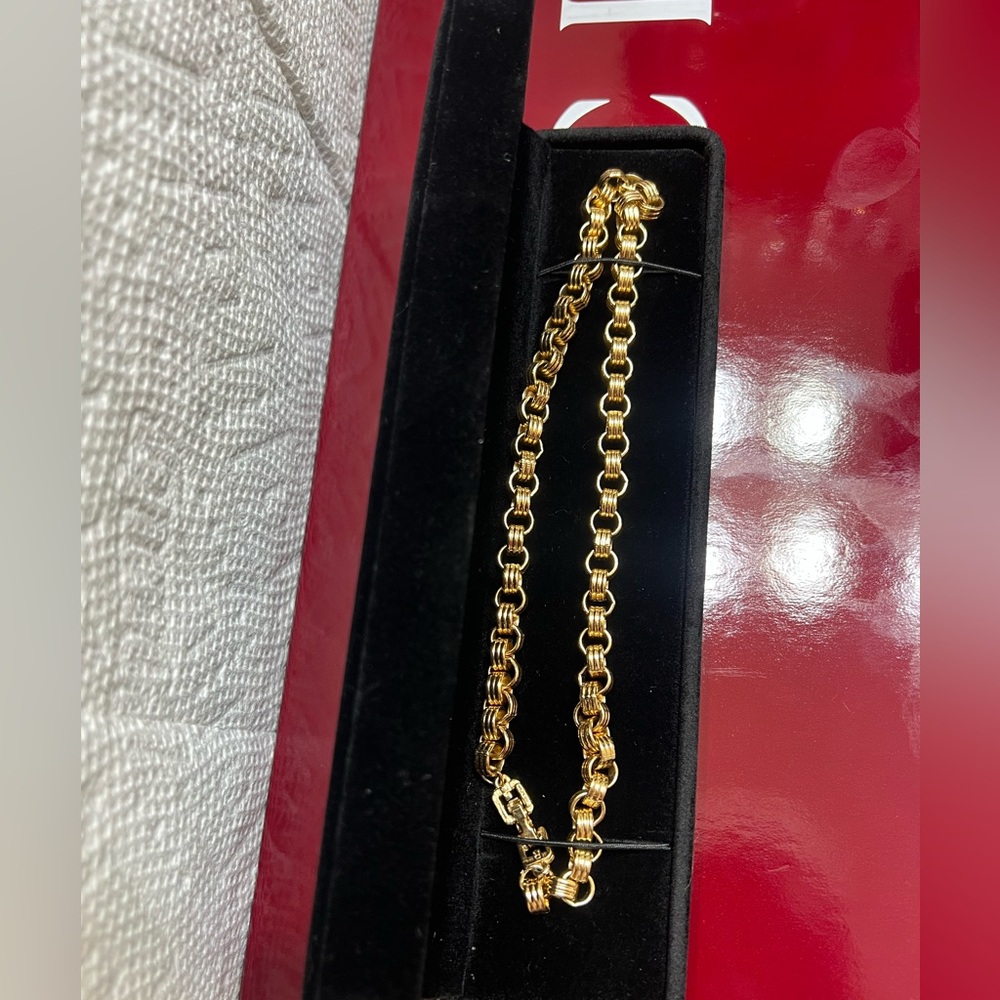 VINTAGE GIVENCHY ROLO LINK NECKLACE - Picture 13 of 13